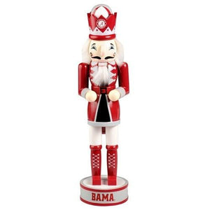 Alabama Crimson Tide NCAA 14" Holiday Nutcracker