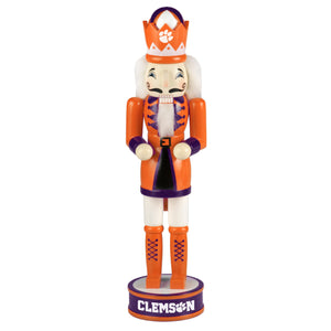 Clemson Tigers NCAA 14" Holiday Nutcracker