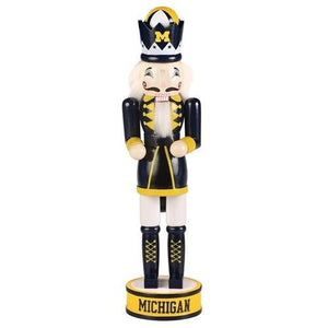 Michigan Wolverines NCAA 14" Holiday Nutcracker