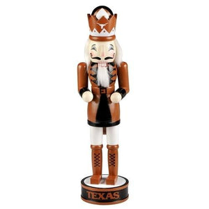 Texas Longhorns NCAA 14" Holiday Nutcracker