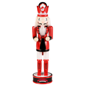 Wisconsin Badgers NCAA 14" Holiday Nutcracker
