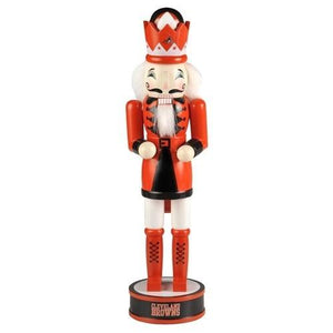Cleveland Browns NFL 14" Holiday Nutcracker