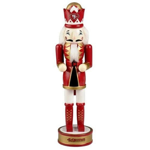 San Francisco 49ers NFL 14" Holiday Nutcracker