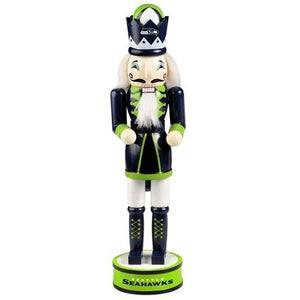 Seattle Seahawks NFL 14" Holiday Nutcracker