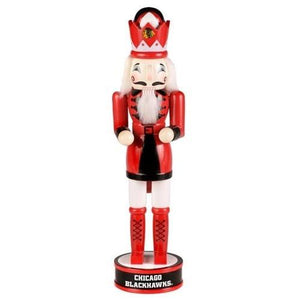 Chicago Blackhawks NHL 14" Holiday Nutcracker
