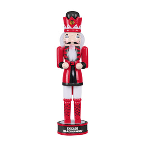 Chicago Blackhawks NHL Team Spirit Nutcracker