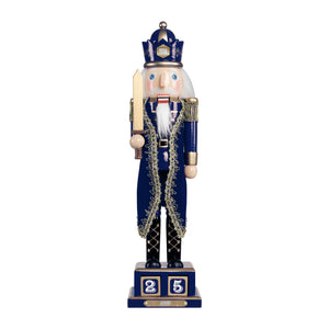 New York Giants NFL Countdown Nutcracker