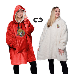 Ottawa Senators NHL Reversible Big Logo Hoodeez