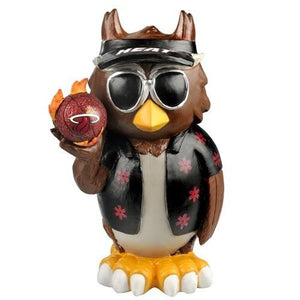 Miami Heat 9.5" Resin Statue Thematic Owl