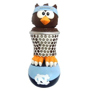North Carolina 9.5" Resin Statue Thematic Owl