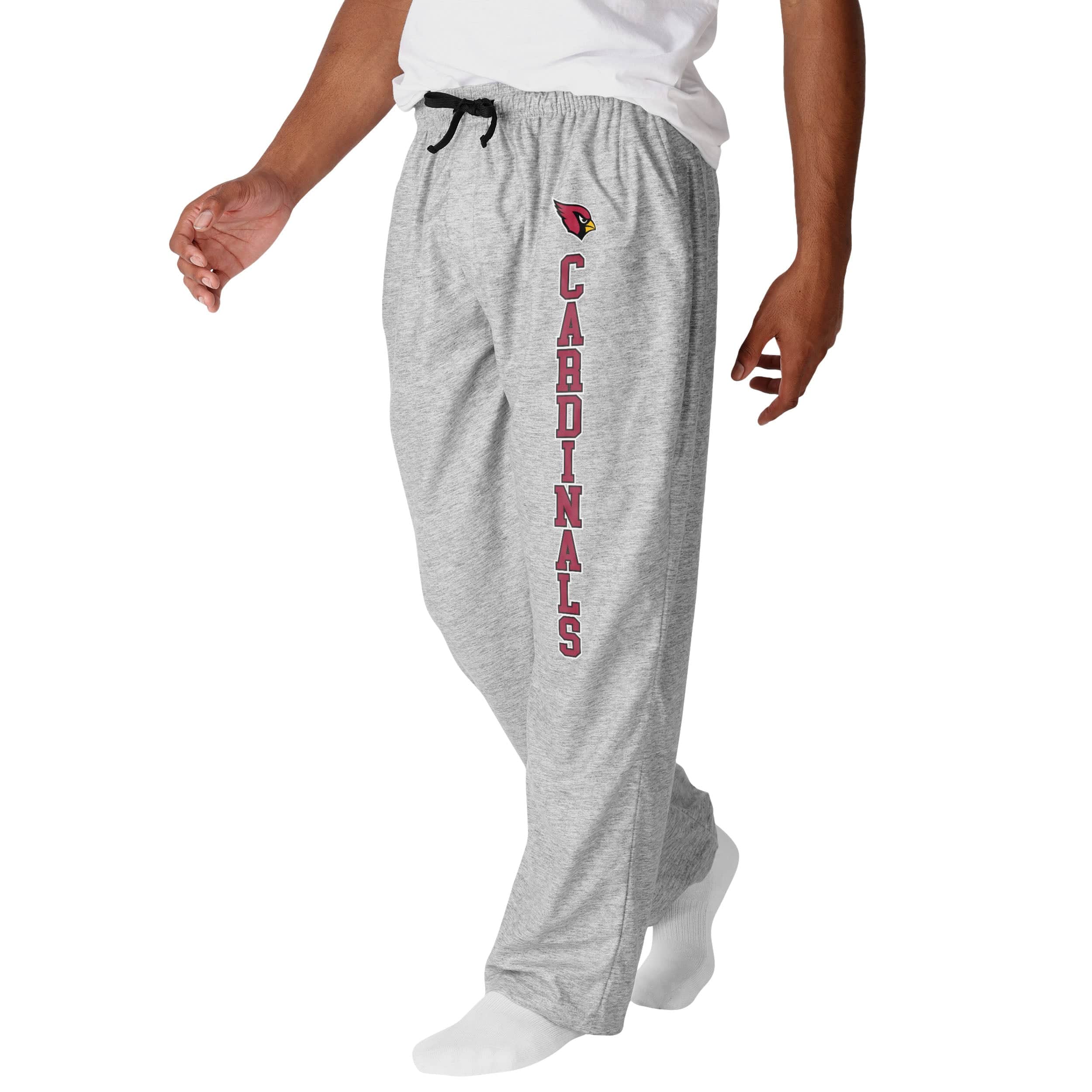 Arizona Cardinals NFL Mens Athletic Gray Lounge Pants