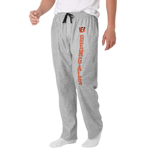 Cincinnati Bengals NFL Mens Athletic Gray Lounge Pants