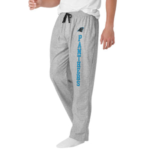 Carolina Panthers NFL Mens Athletic Gray Lounge Pants