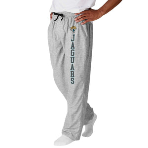 Jacksonville Jaguars NFL Mens Athletic Gray Lounge Pants