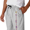 Minnesota Vikings NFL Mens Athletic Gray Lounge Pants