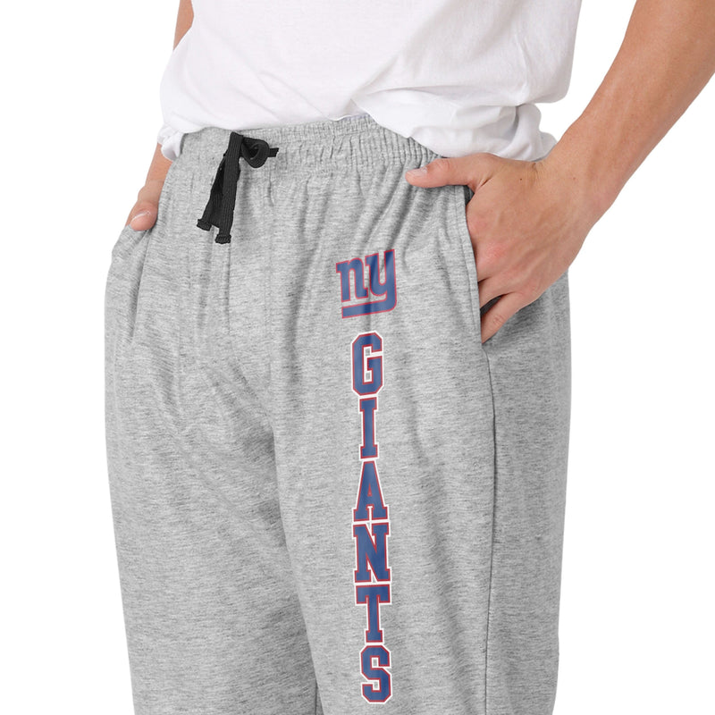 New York Giants Men's Scatter Pattern Pajama Lounge Multi Color Pants