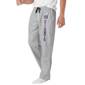 New York Giants NFL Mens Athletic Gray Lounge Pants