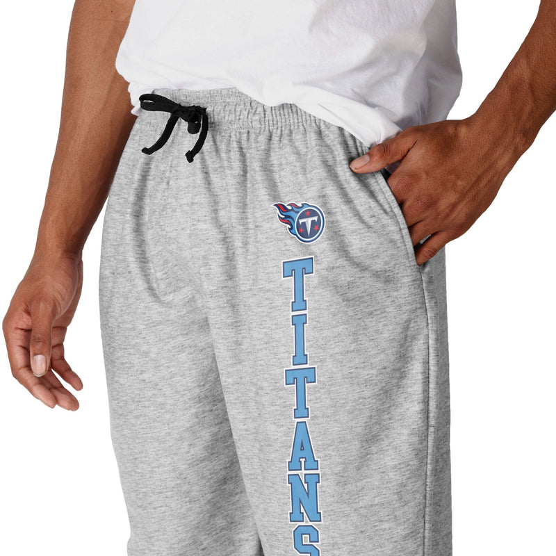 Tennessee Titans NFL Mens Athletic Gray Lounge Pants