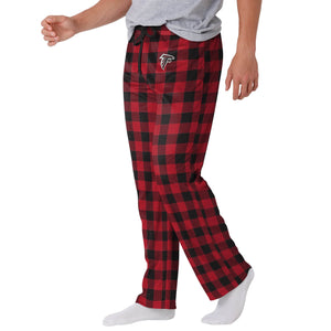 Atlanta Falcons NFL Mens Buffalo Check Lounge Pants