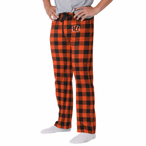 Cincinnati Bengals NFL Mens Buffalo Check Lounge Pants