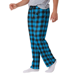 Carolina Panthers NFL Mens Buffalo Check Lounge Pants