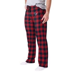 Houston Texans NFL Mens Buffalo Check Lounge Pants
