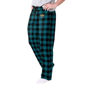 Jacksonville Jaguars NFL Mens Buffalo Check Lounge Pants