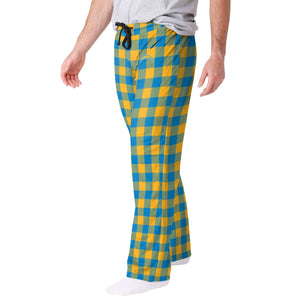 Los Angeles Chargers NFL Mens Buffalo Check Lounge Pants