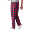 New England Patriots NFL Mens Buffalo Check Lounge Pants