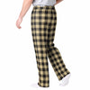 New Orleans Saints NFL Mens Buffalo Check Lounge Pants