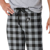 Las Vegas Raiders NFL Mens Buffalo Check Lounge Pants