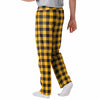 Pittsburgh Steelers NFL Mens Buffalo Check Lounge Pants