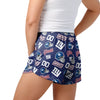 New York Giants NFL Womens Gameday Ready Lounge Shorts