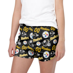 Pittsburgh Steelers NFL Womens Gameday Ready Lounge Shorts