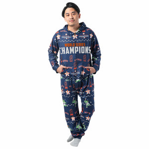 Houston Astros MLB 2022 World Series Champions One Piece Pajama
