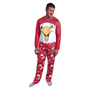 Washington Nationals MLB Mens Screech Mascot Pajamas