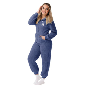 San Francisco 49ers Womens Sherpa One Piece Pajamas