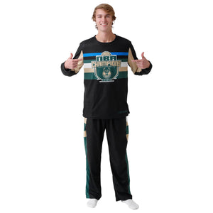Milwaukee Bucks 2021 NBA Champions Holiday Pajamas