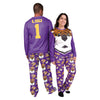 LSU Tigers NCAA Mens Mike the Tiger Mascot Pajamas