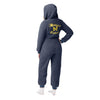 Michigan Wolverines NCAA Womens Sherpa One Piece Pajamas