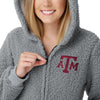 Texas A&M Aggies NCAA Womens Sherpa One Piece Pajamas