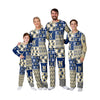 Navy Midshipmen NCAA Busy Block Family Holiday Pajamas