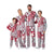 Washington State Cougars NCAA Busy Block Family Holiday Pajamas