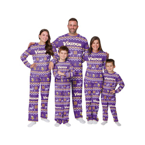 Baltimore Ravens NFL Christmas Plaid Family Pajamas Set Gift For Family