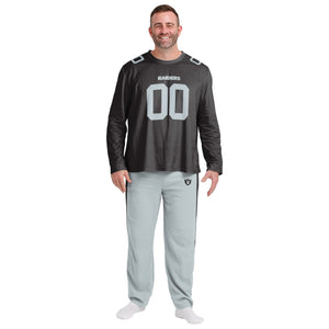 Las Vegas Raiders NFL Mens Gameday Ready Pajama Set