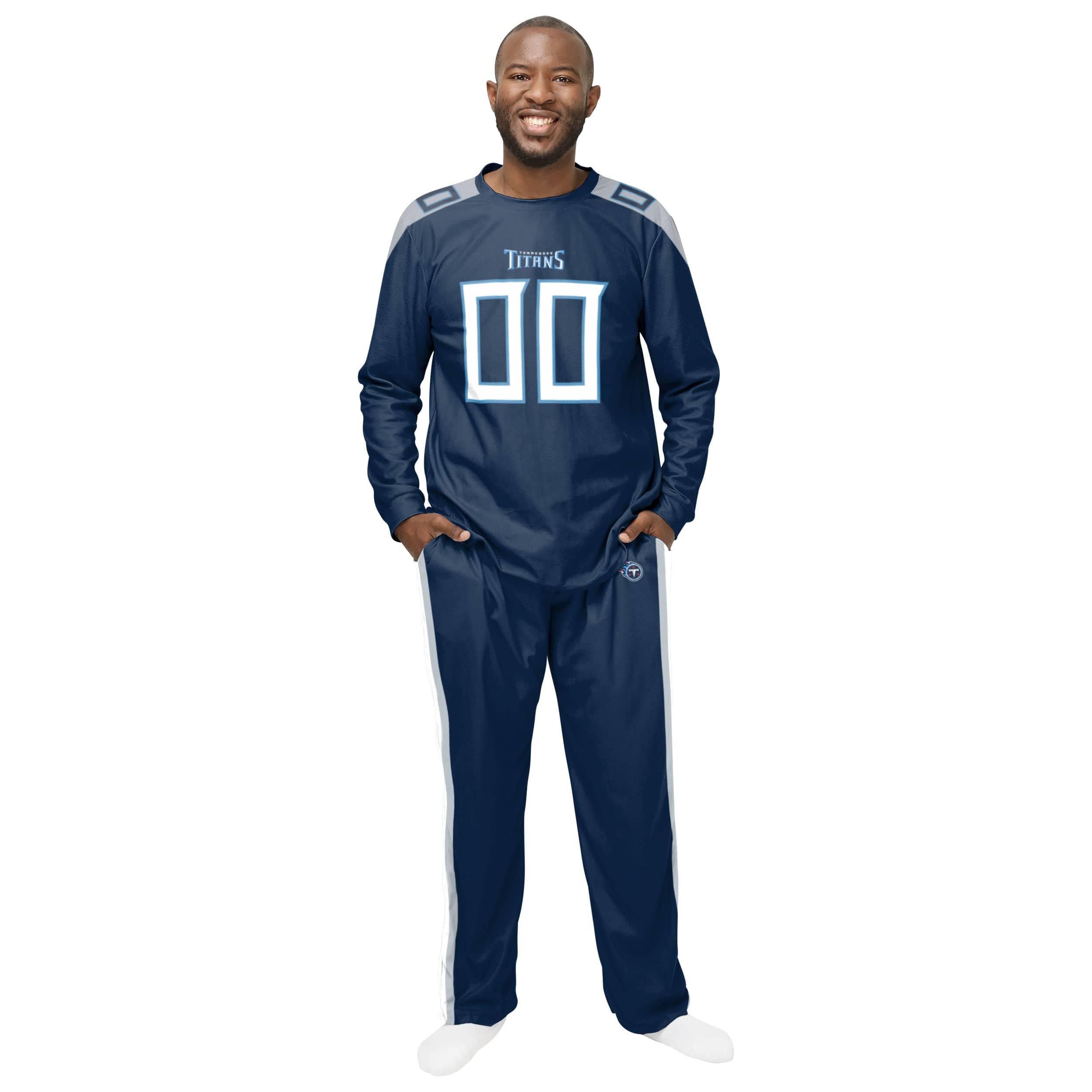 Tennessee Titans Gameday Ready Pajama Set, Mens Size: XL