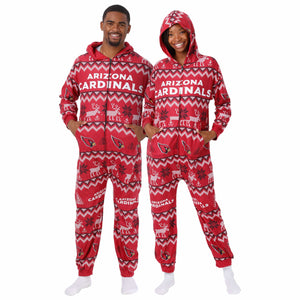 San Francisco 49ers NFL Ugly Pattern One Piece Pajamas