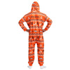 Denver Broncos NFL Ugly Pattern One Piece Pajamas