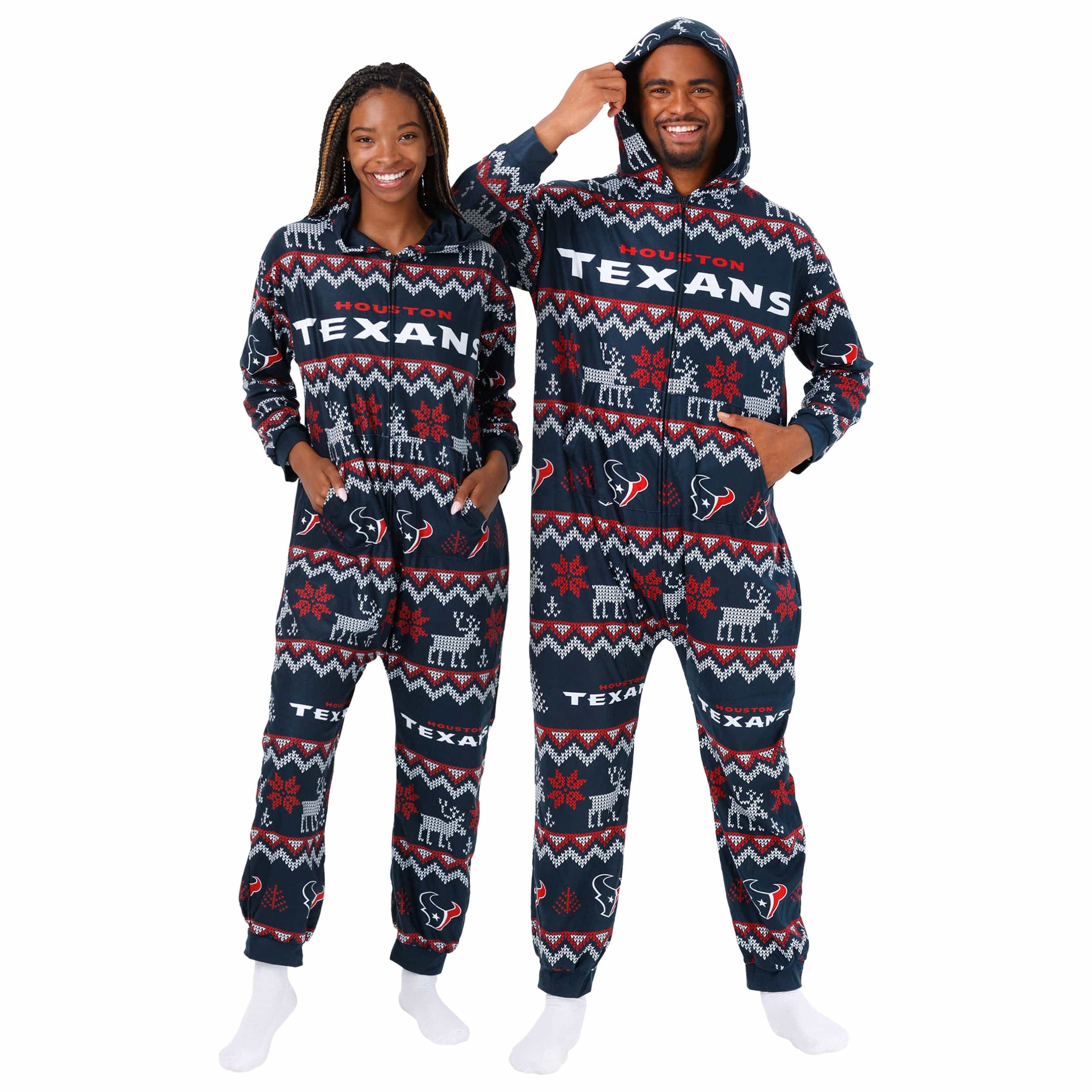 NFL Atlanta Falcons Women's Snowflake Pajama Set 