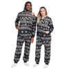 New Orleans Saints NFL Ugly Pattern One Piece Pajamas